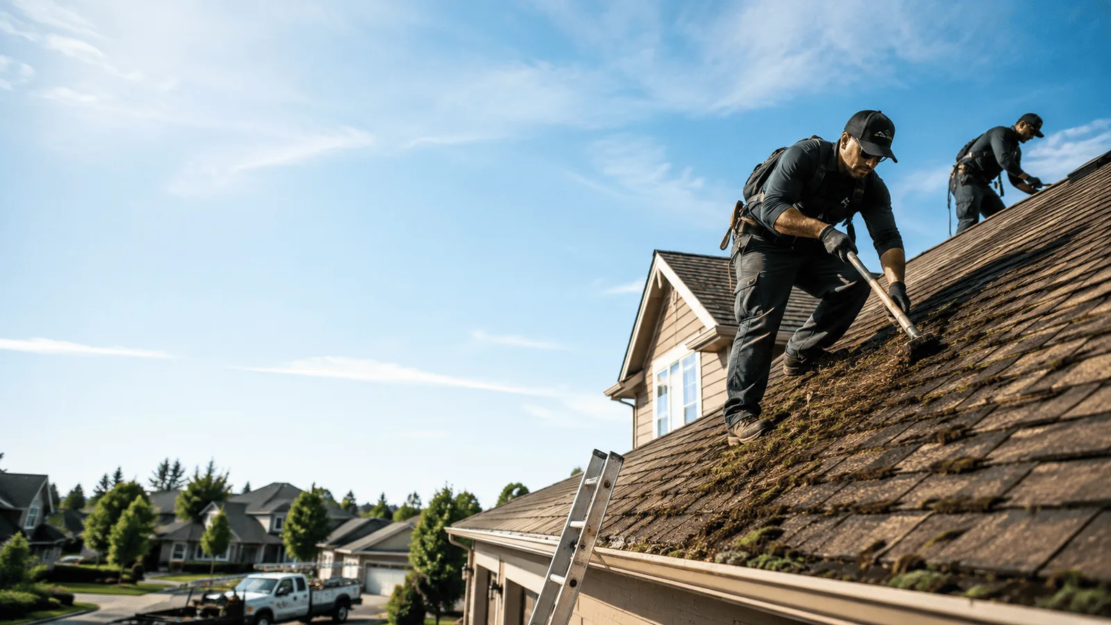 Roof Moss Removal in Center Barnstead, NH near me